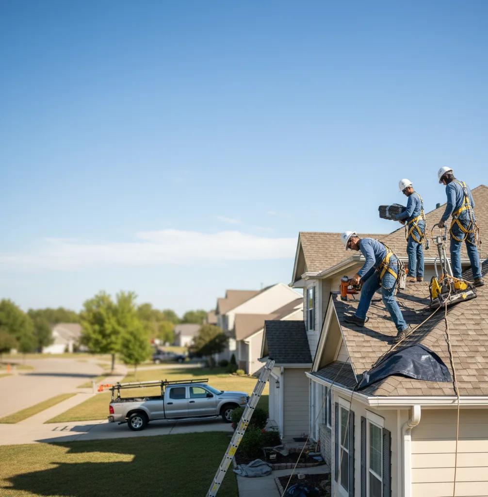 Commercial Roof Repair in Chapman, KS